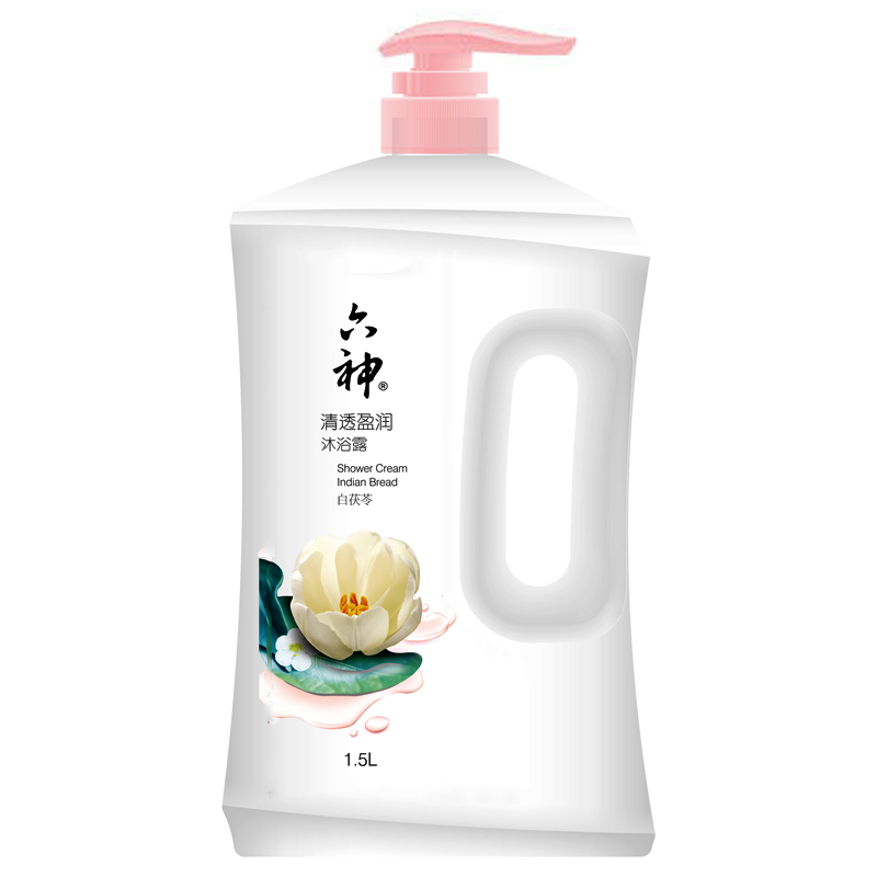 六神 白茯苓清透盈润沐浴露