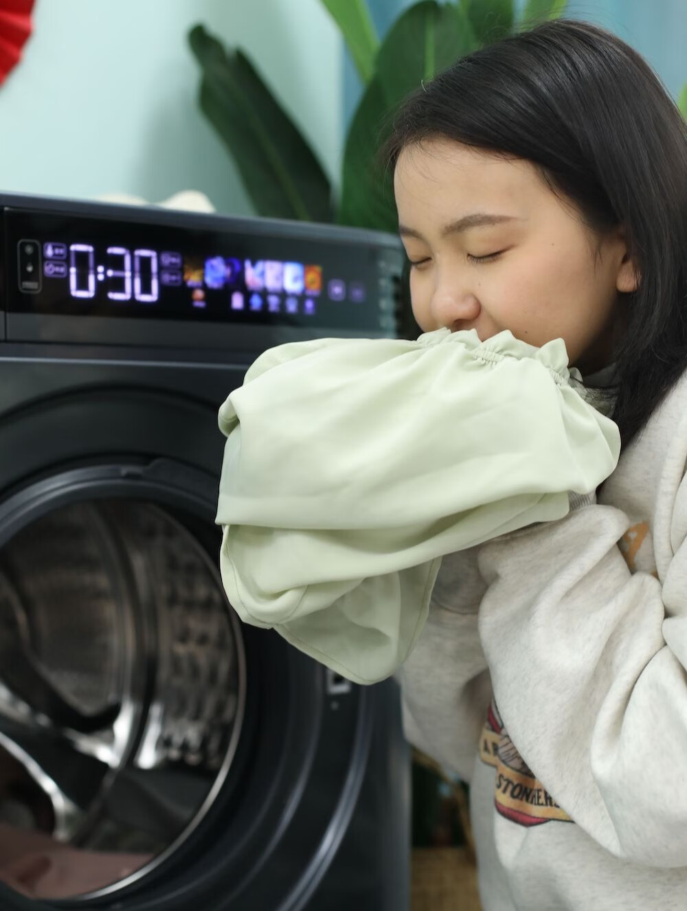 解锁阳台装修新思路-云米AI纤薄洗烘机Master2的第3张示图