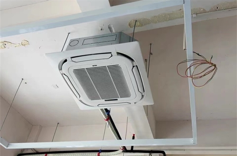 立体出风升级体验,奥克斯嵌入式中央空调评测-JinMo之家