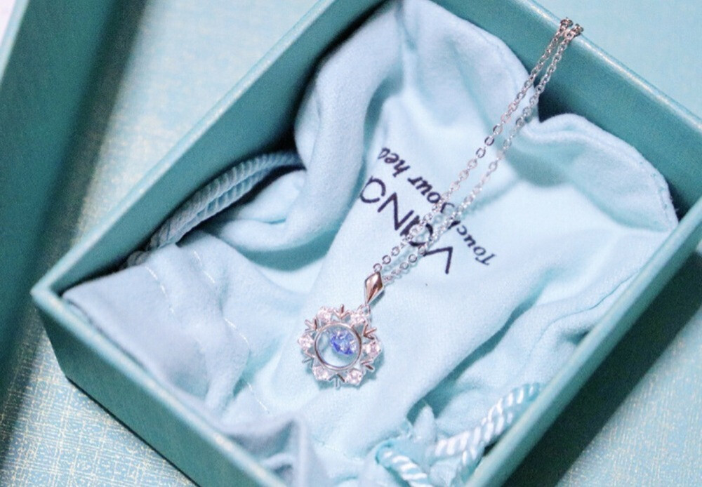 玲珑样式主题，精致锆石Vana项链！-JinMo之家