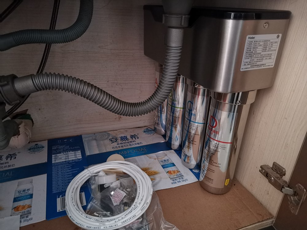 不用电无废水，幸福感油然而生，海尔大流量净水机测评的第4张示图