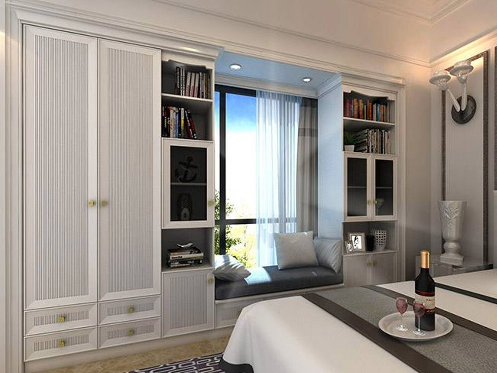 围着飘窗打柜子,收纳翻倍,还不占卧室面积的第4张示图 围着飘窗打柜子,收纳翻倍,还不占卧室面积的第4张示图