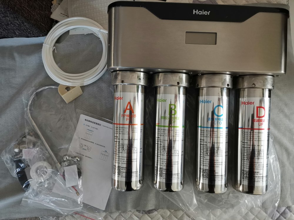 不用电无废水，幸福感油然而生，海尔大流量净水机测评的第5张示图