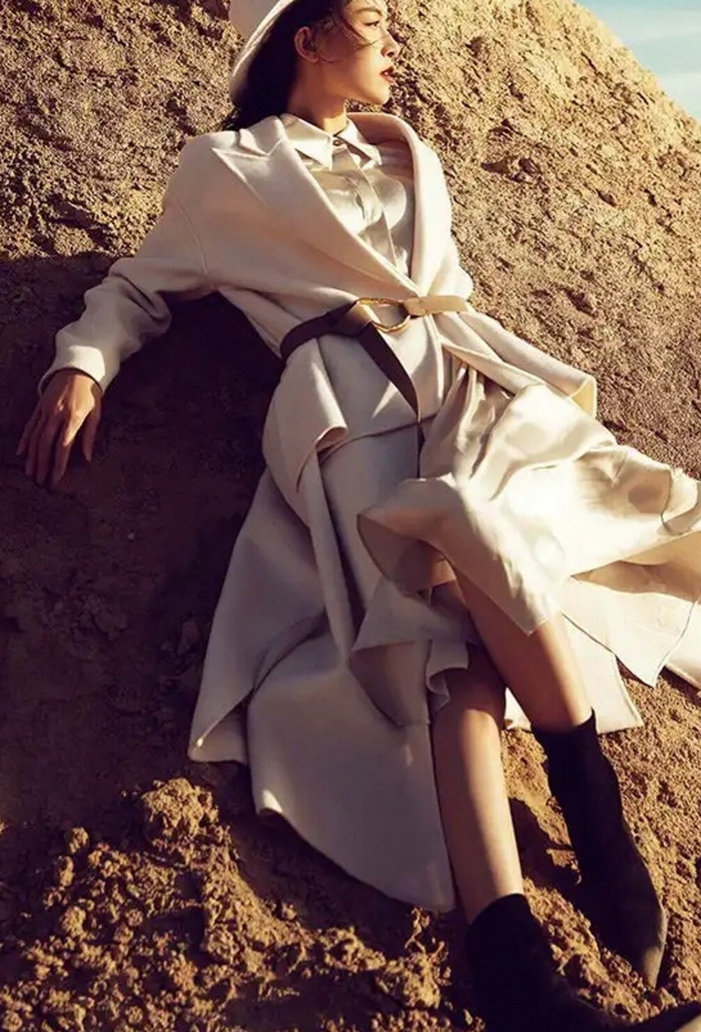 冬季的鞋子时尚度，还是要靠梦飞嫦的短靴来完成的-JinMo之家