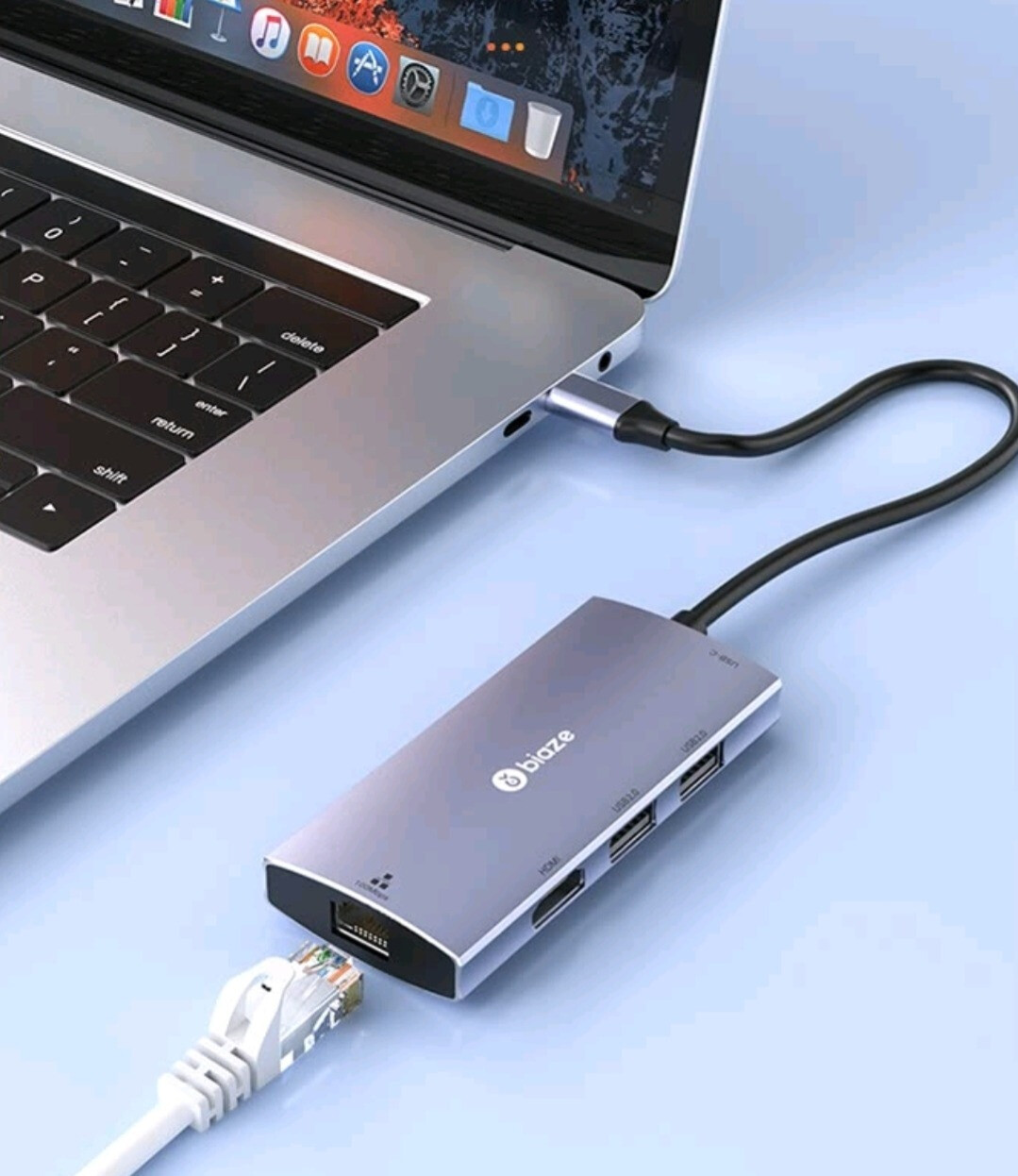 毕亚兹通用扩展坞，5口扩展适应任意场合-JinMo之家