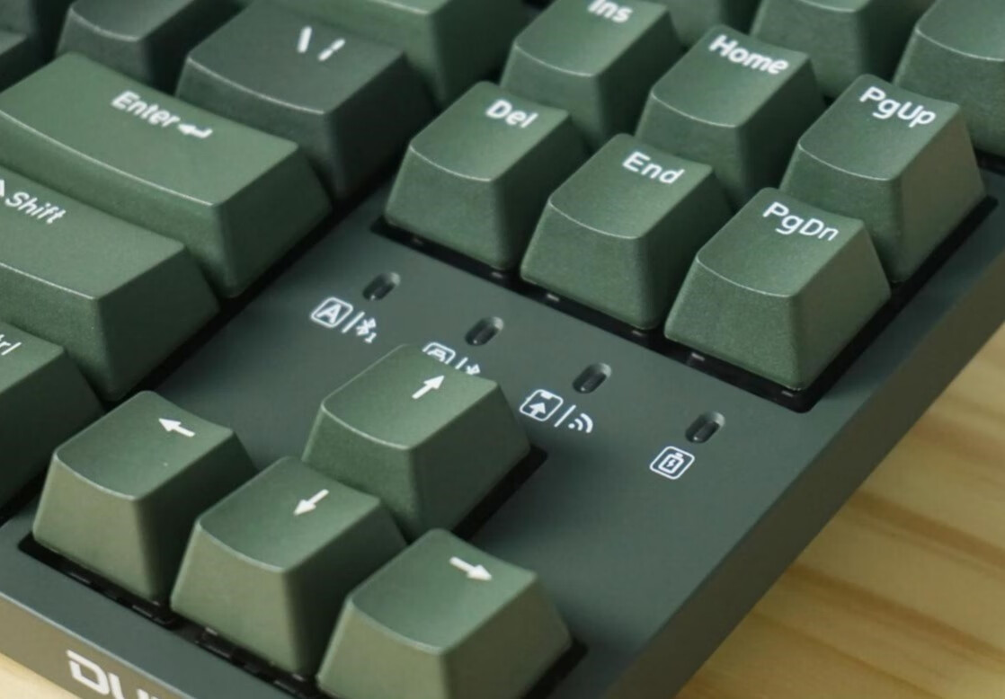 杜伽K320W苍峦墨上手：办公室机械键盘，选它！的第7张示图