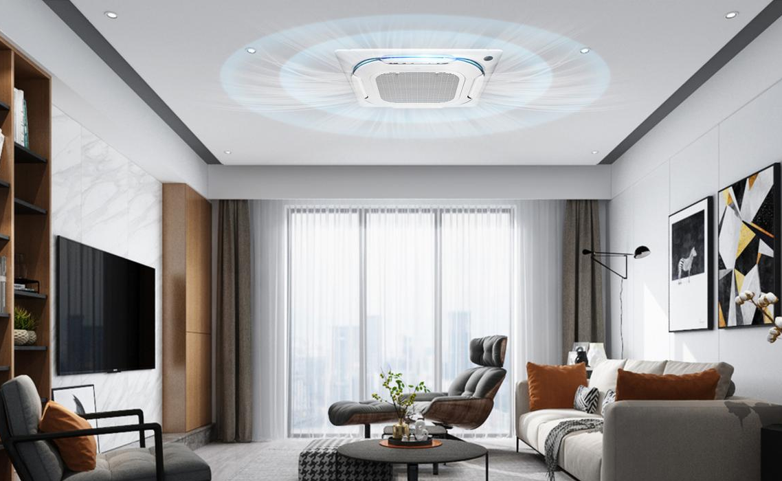 店铺空调就选美的天花机中央空调，绝对不后悔！-JinMo之家