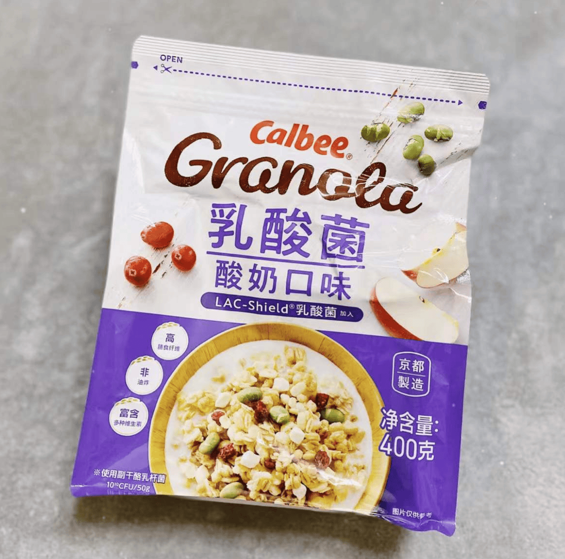 营养健康且美味：卡乐比乳酸菌酸奶味水果麦片-JinMo之家