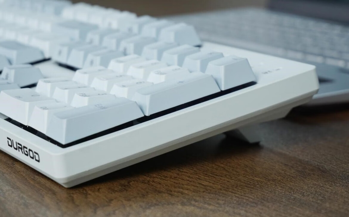 杜伽K310浅雾蓝机械键盘评测：莫得感情的打字机器？的第2张示图