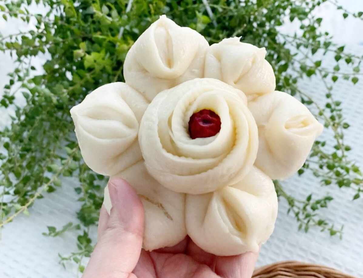 分享高颜值的馒头做法，好看好吃还喜庆，舍不得吃-JinMo之家