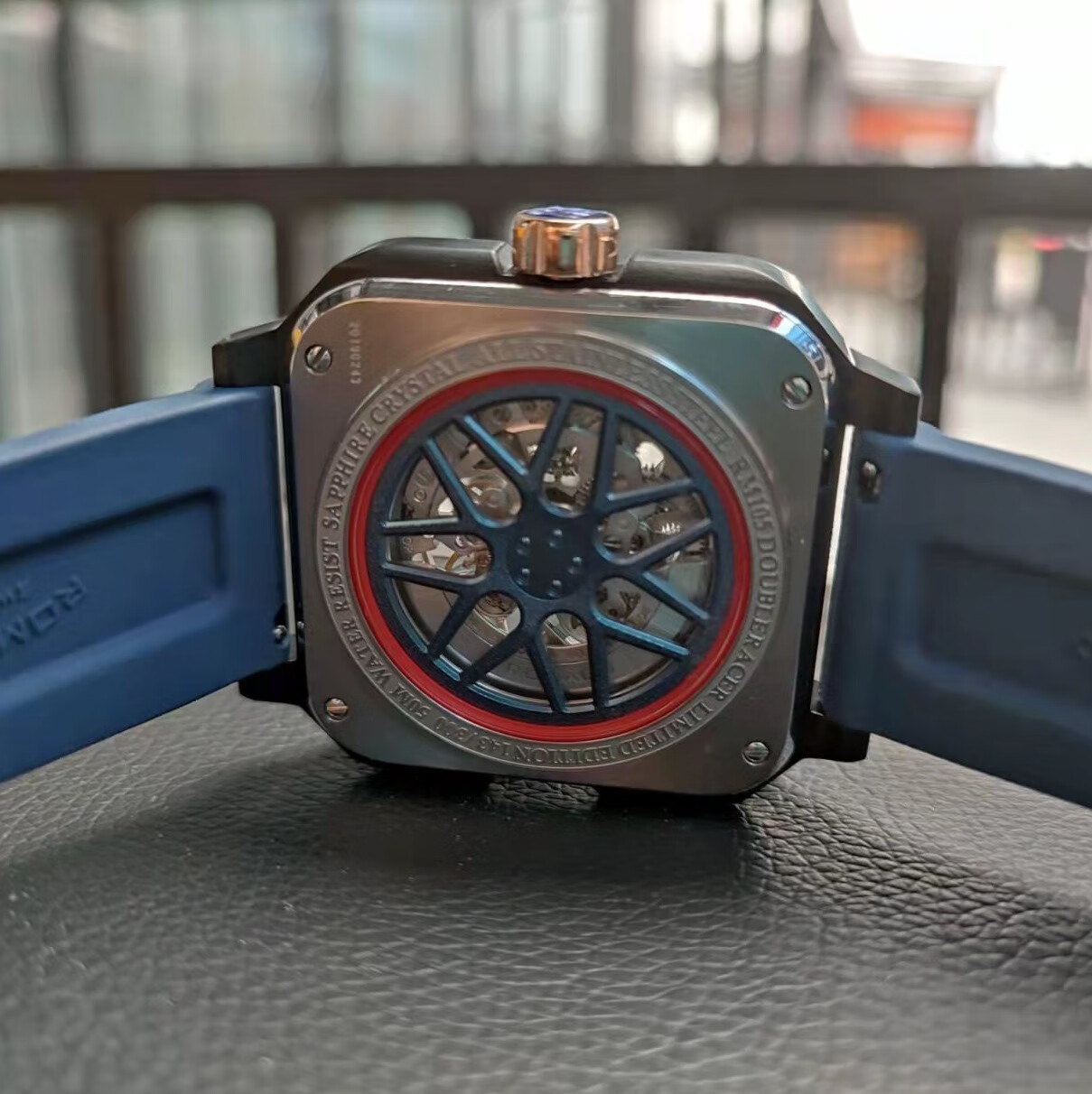 雷米格霸气运动全自动机械手表，用跑车概念定义机械艺术-JinMo之家