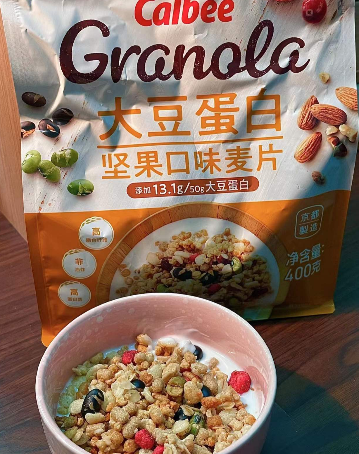 营养美味又健康，卡乐比大豆蛋白燕麦片-JinMo之家