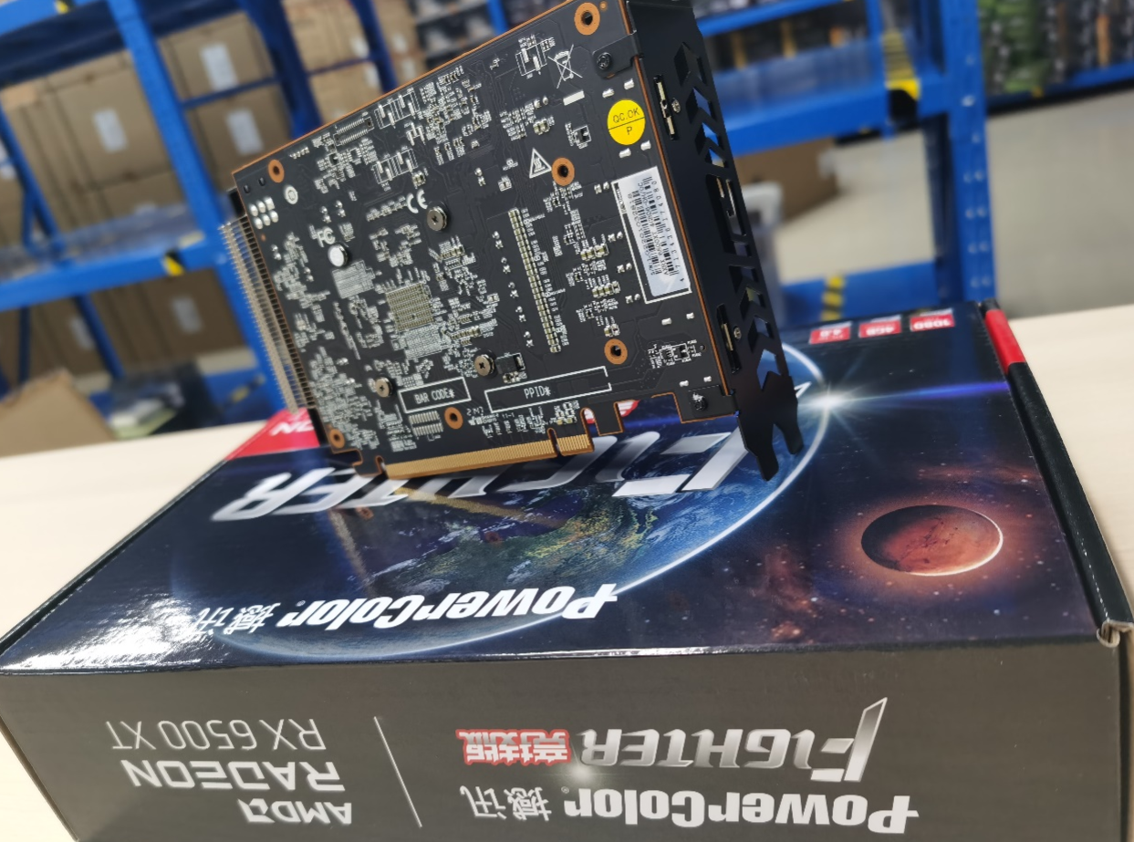 AMD RX650XT竞技版游戏显卡怎么样？测评撼讯游戏玩家入门神卡：RX6500XT~的第2张示图
