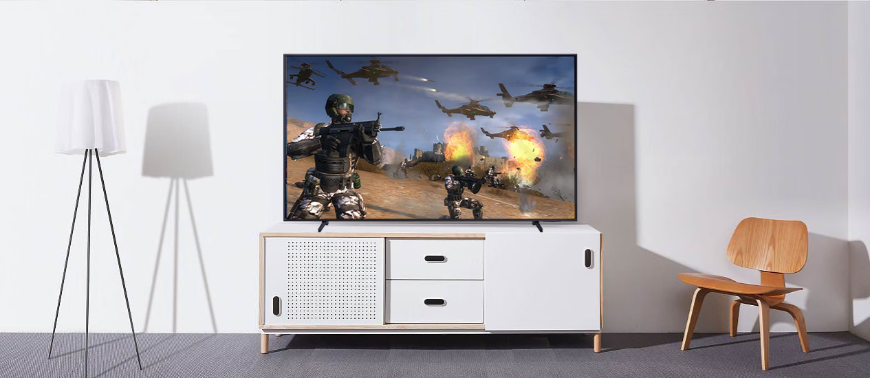 2022游戏电视怎么选？三星QX3B 65英寸超薄全面屏游戏电视+PS5太梦幻！的第1张示图