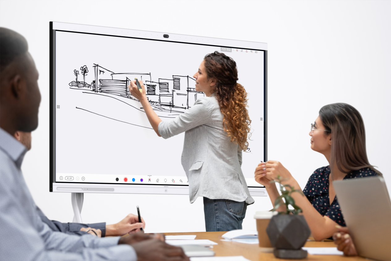 华为智能会议平板电视IdeaHub S65测评：让员工工作效率更高的第3张示图
