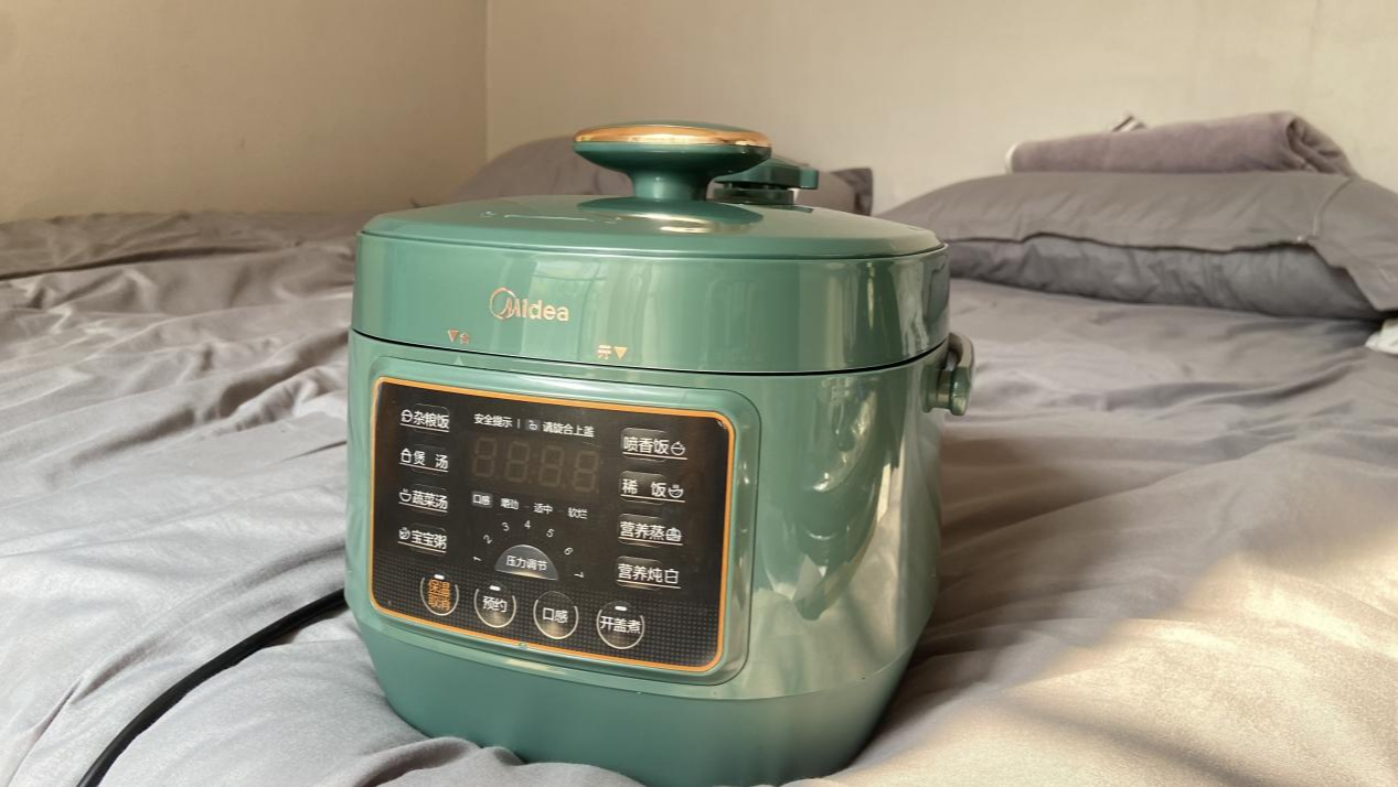 随时享受美味食物,美的电压力锅化繁为简-JinMo之家