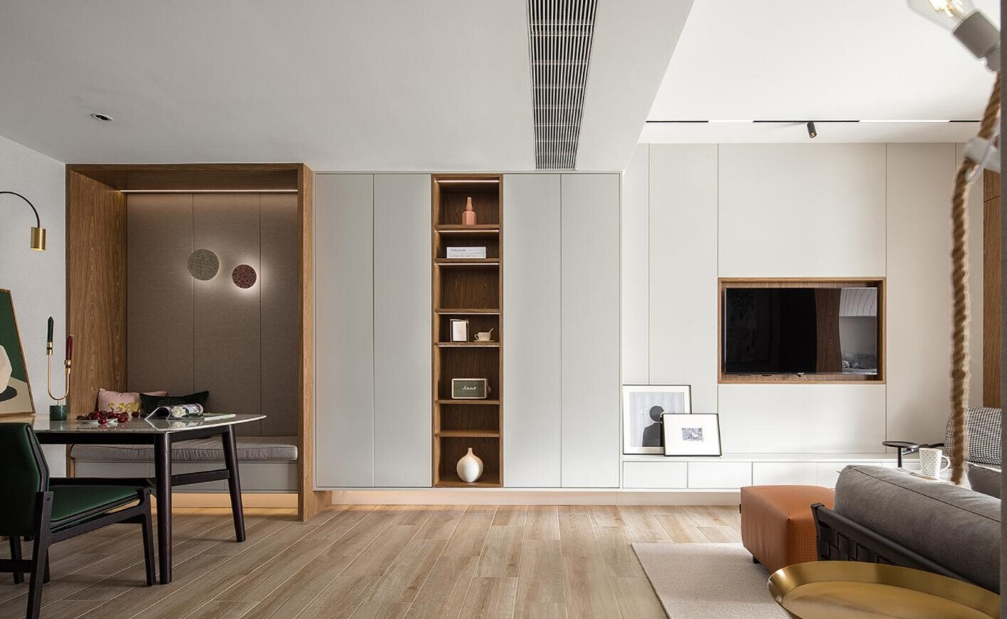 是怎样的设计，让108㎡的居室拥有那么大的空间，舒适度-JinMo之家