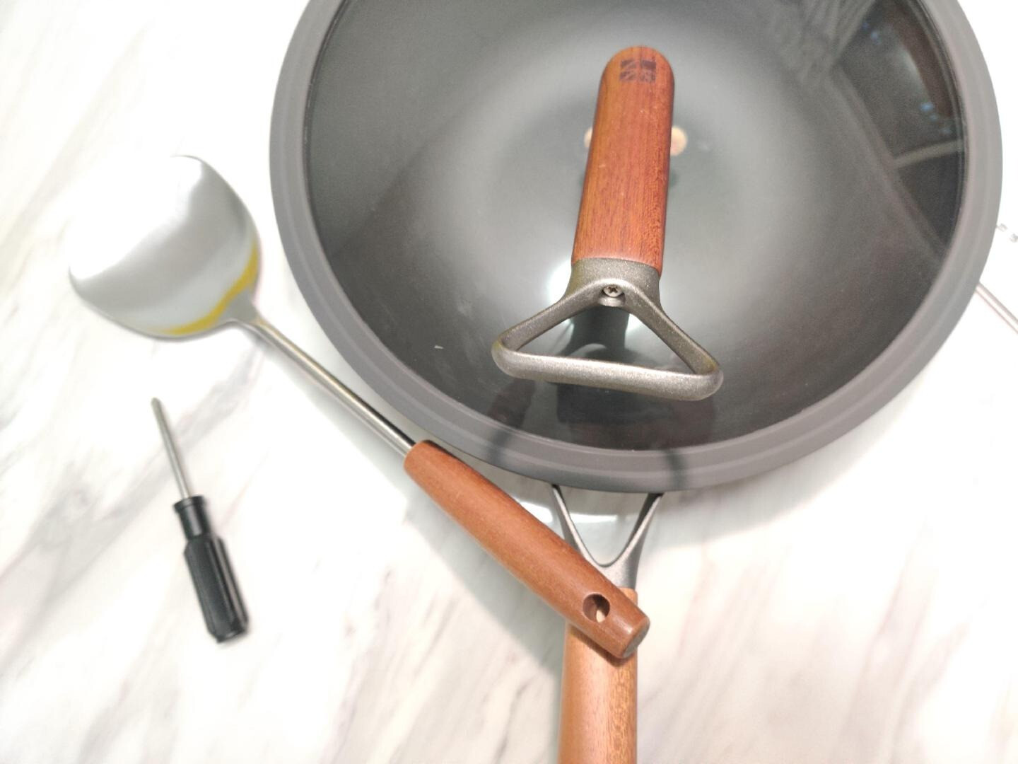 让炒菜变成一种享受，三禾窒氮轻铁锅-JinMo之家