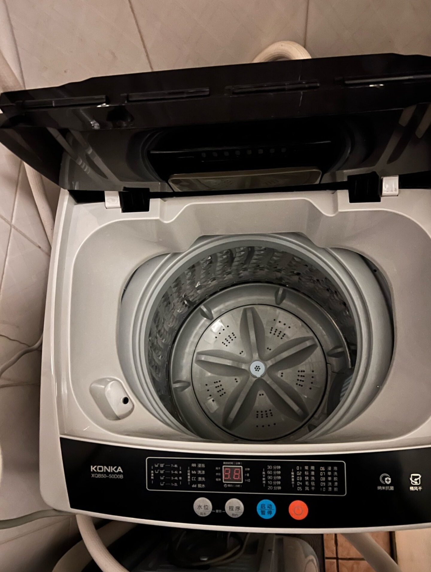 康佳全自动波轮洗衣机评测：多维护衣，深入净衣的第5张示图