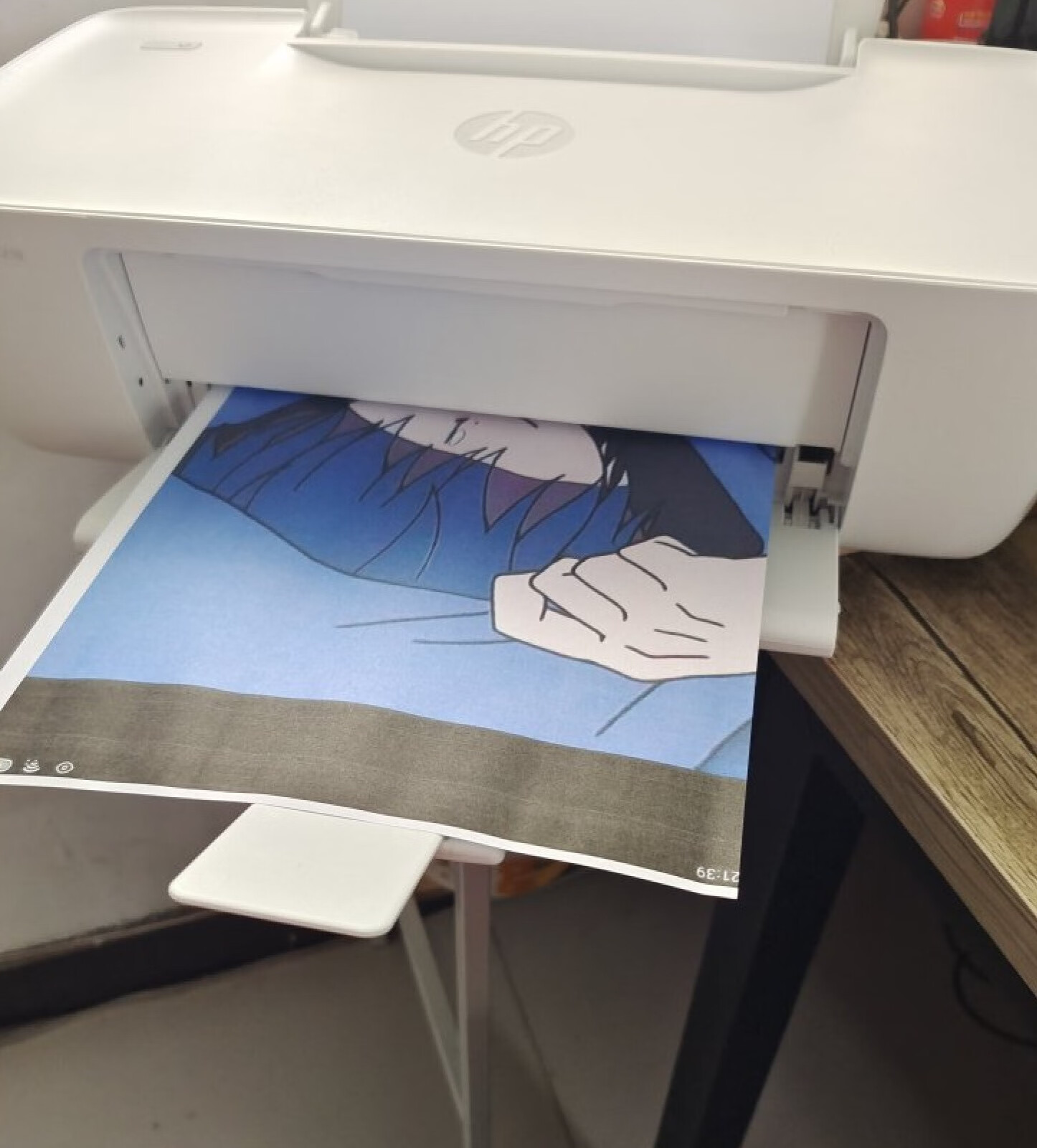 惠普DJ 1210彩色喷墨打印机评测：不出门也能搞定作业打印的第2张示图
