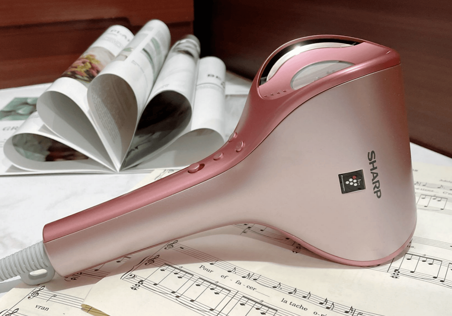 私藏养发神器，夏普净离子群电吹风评测-JinMo之家