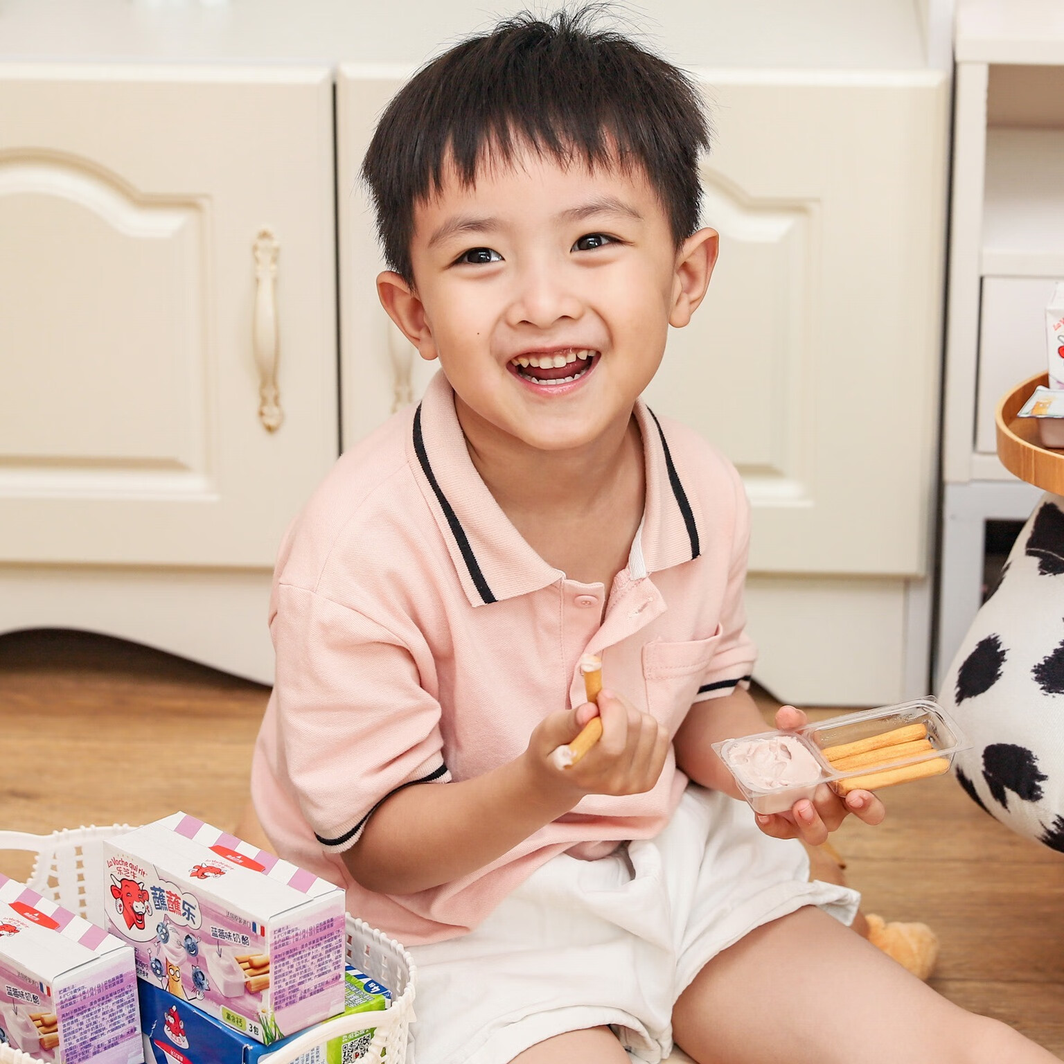 好吃又好玩的乐芝牛蘸蘸乐干酪芝士小食，小朋友都爱的第2张示图