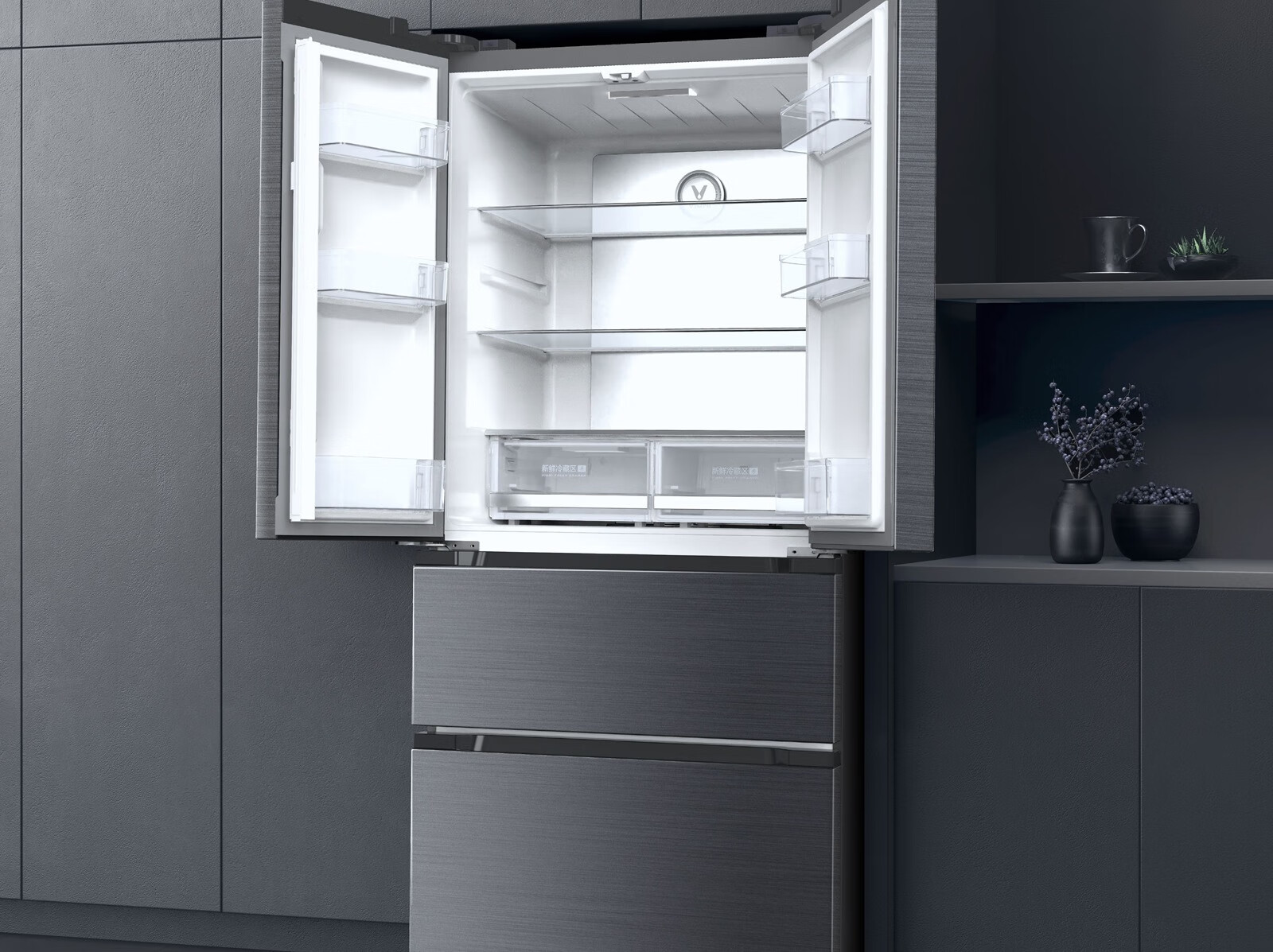 云米大屏冰箱，带给你不一样的智能生活的第7张示图