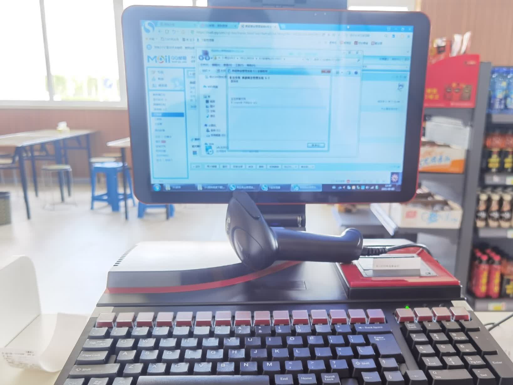 京东双屏智能收银机，可协助超市提高销售业绩-JinMo之家