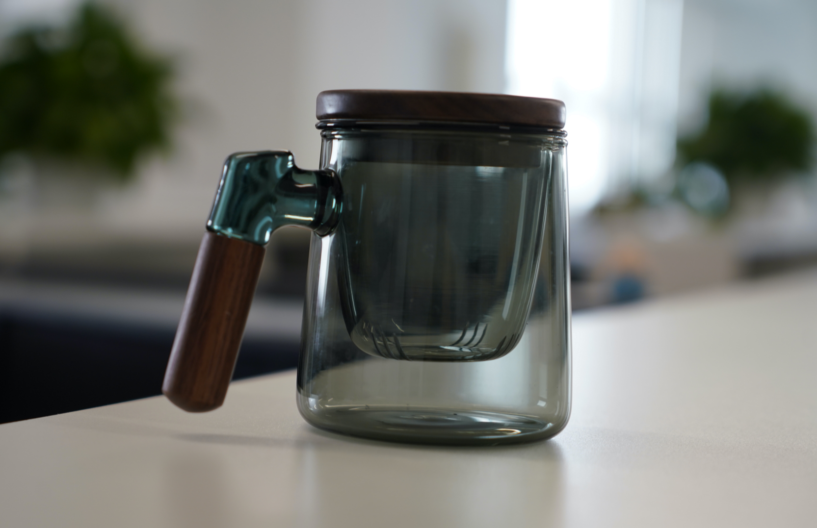 忆壶茶茶杯分离玻璃杯，新品推荐给大家！的第2张示图
