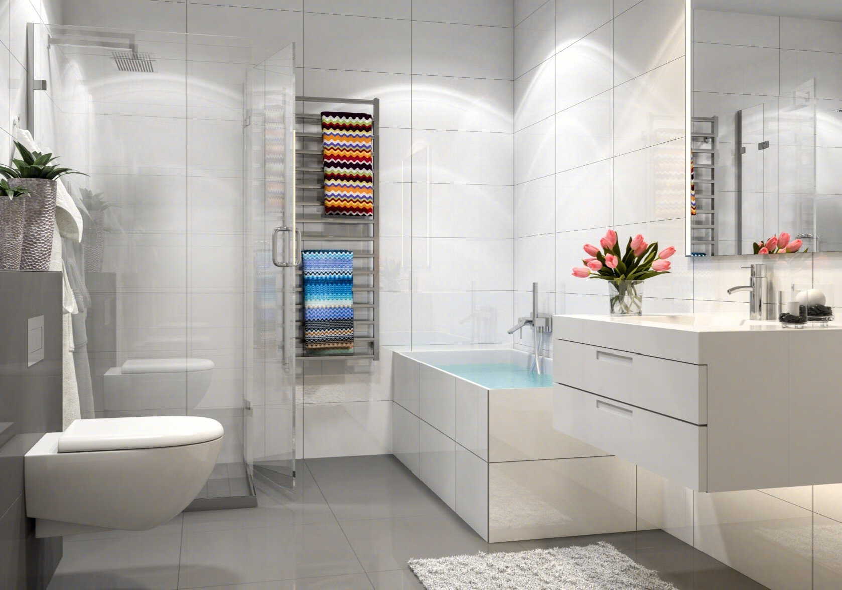 小空间大容量,魔法卫浴产品的组合-JinMo之家