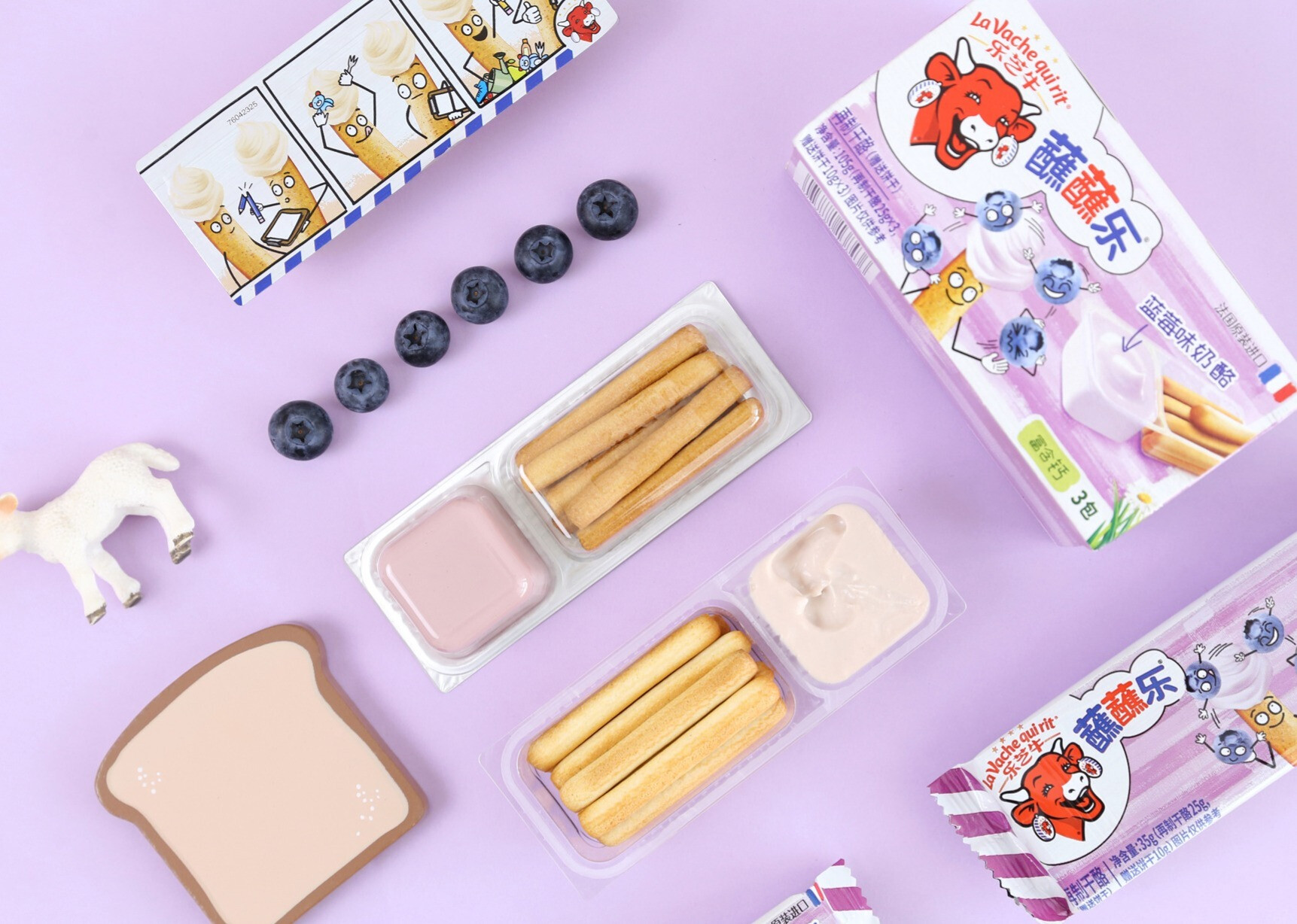 好吃又好玩的乐芝牛蘸蘸乐干酪芝士小食,小朋友都爱-JinMo之家