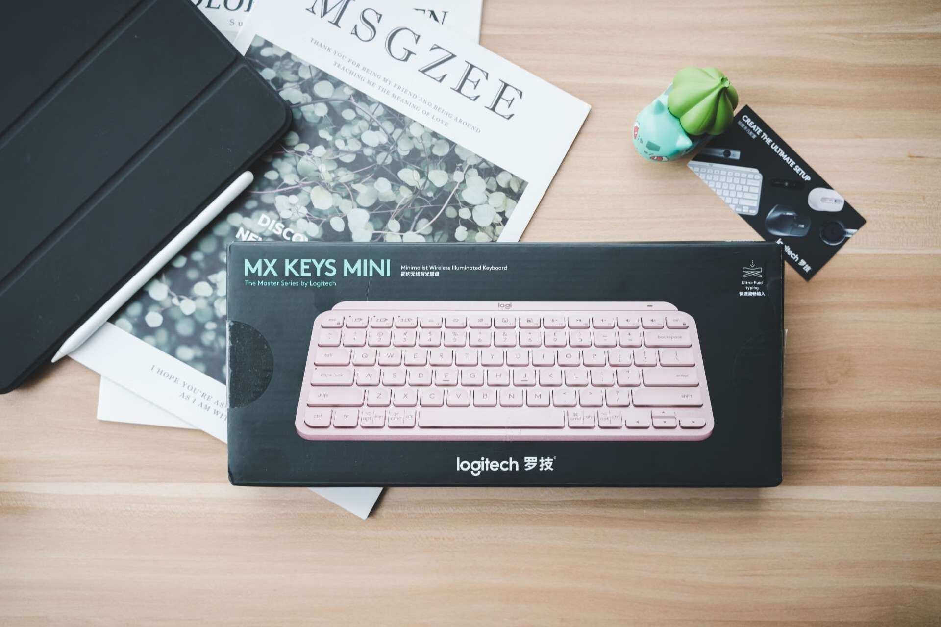 女生办公专属利器：罗技MX KEYS MINI时尚键盘-JinMo之家