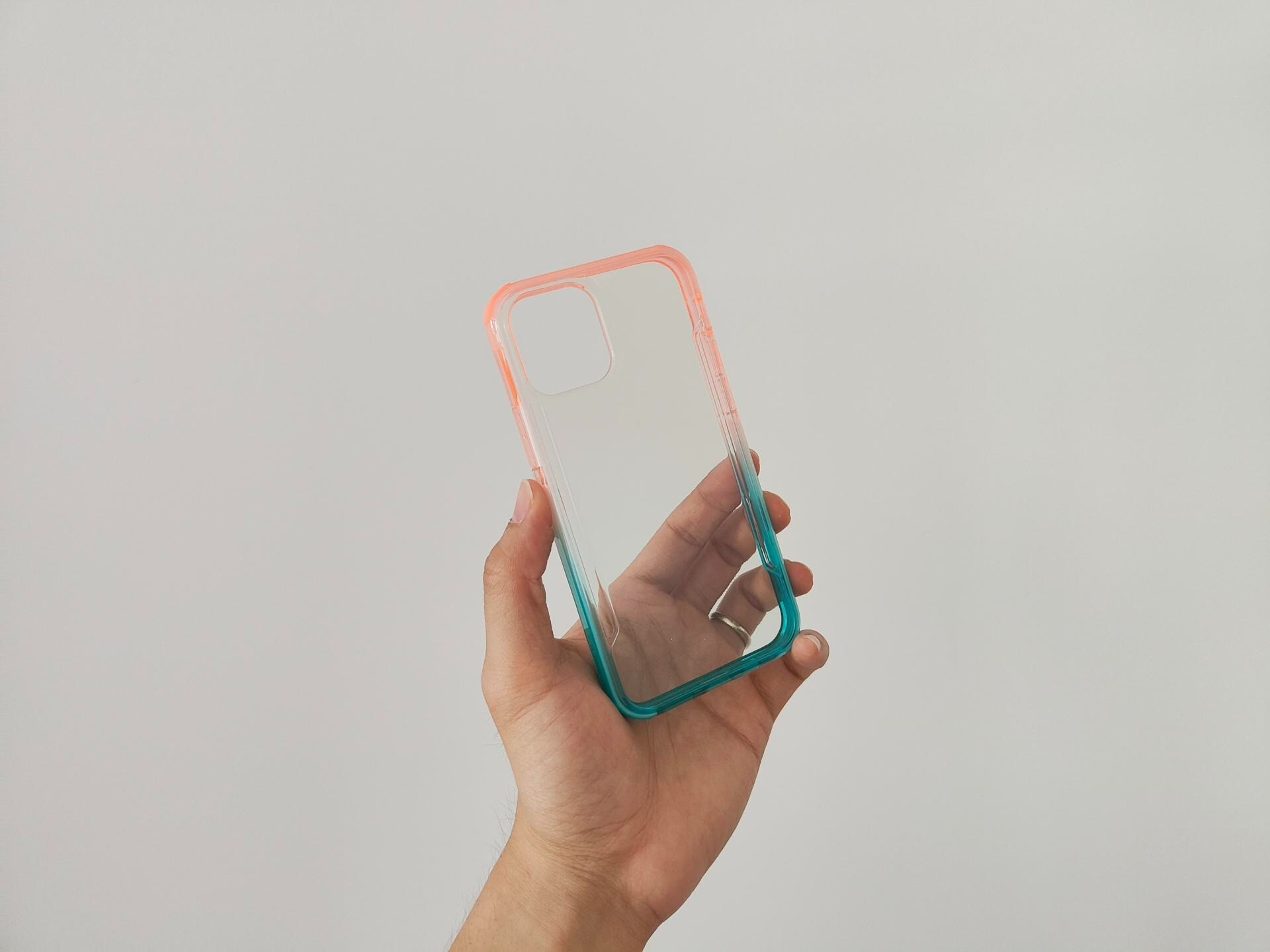 决色冰砖透明防摔壳，色彩绚丽，耐磨抗摔-JinMo之家