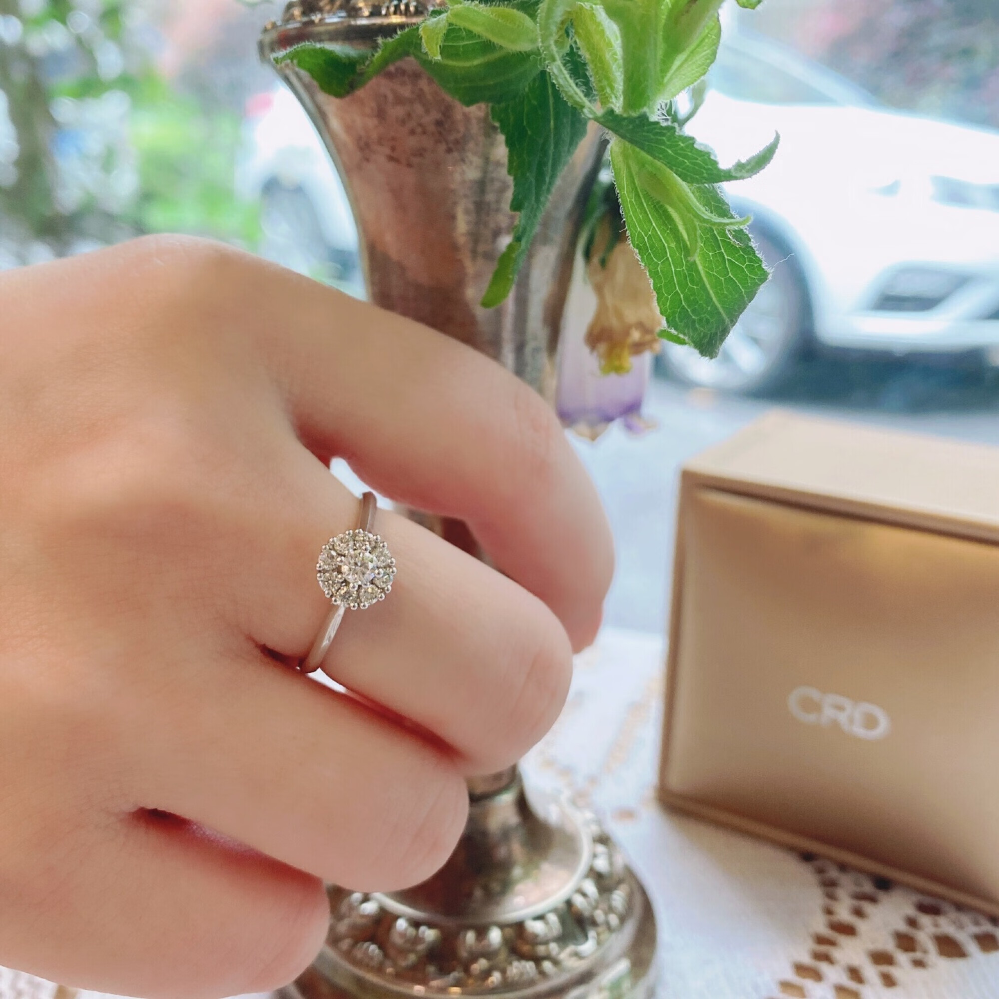 克徕帝铂金钻石戒指评测：营造指间的浪漫，见证真爱永恒的第1张示图