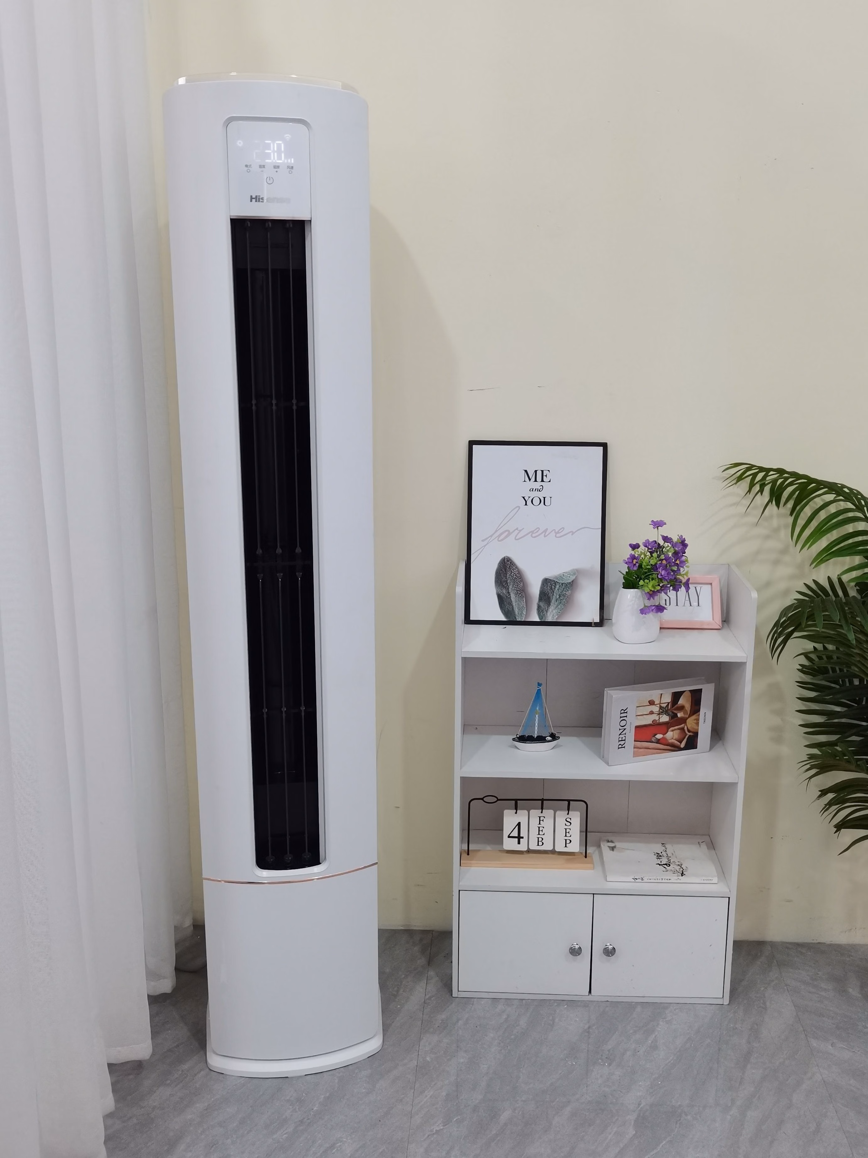 可远程操控的海信空调，冷暖速体验智享健康风-JinMo之家