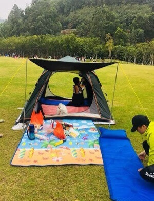与家人一起体会帐篷的乐趣，户外露营感受自然好景色！的第4张示图