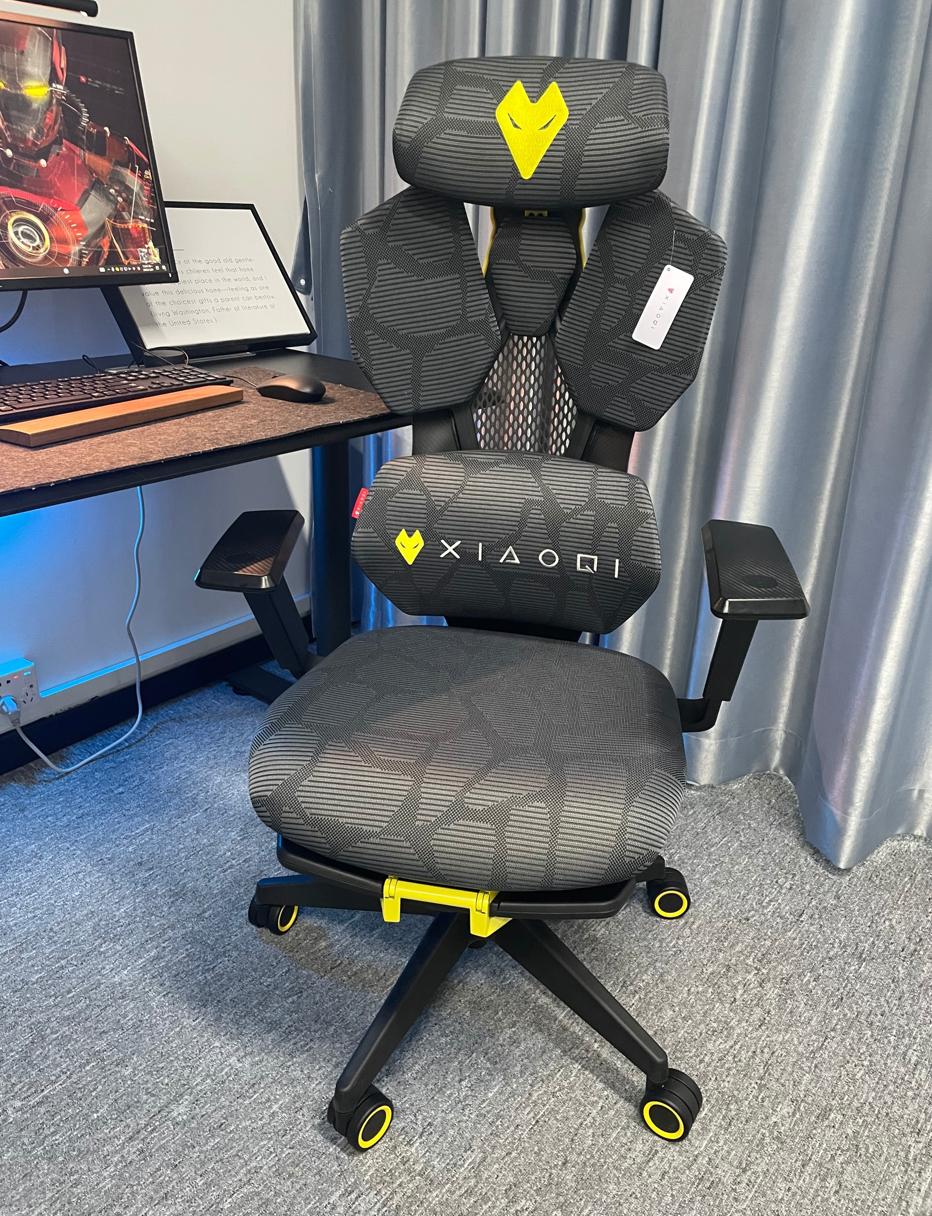 骁骑X2S人体工学电竞椅测评：久坐不累的优选好物的第2张示图