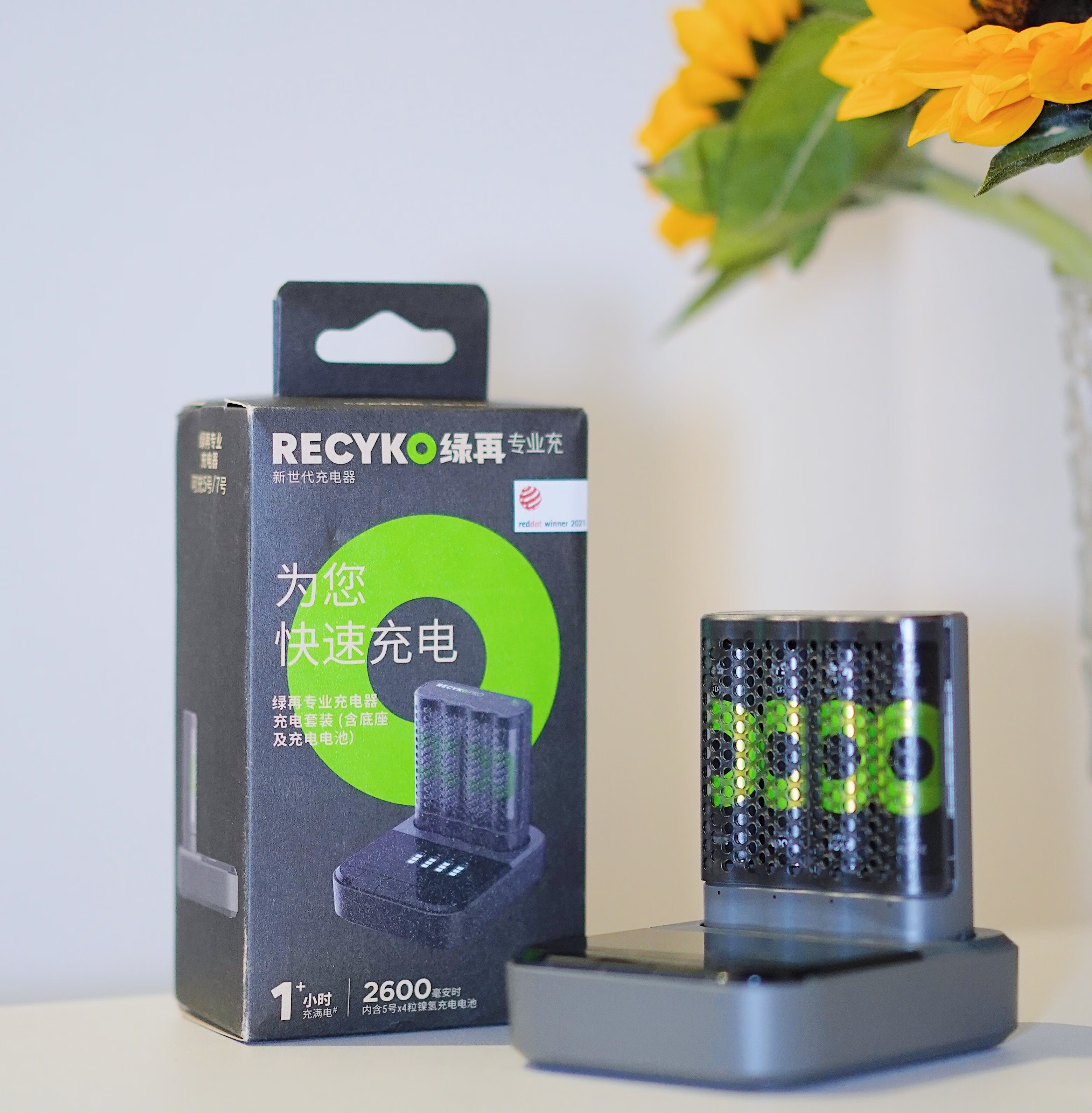 Recyko绿再专业充电套装测评-Recyko绿再充电套装怎么样的第1张示图