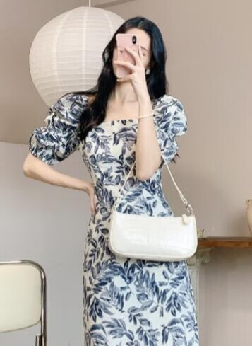 今年主流法式连衣裙，一款比一款洋气的第1张示图