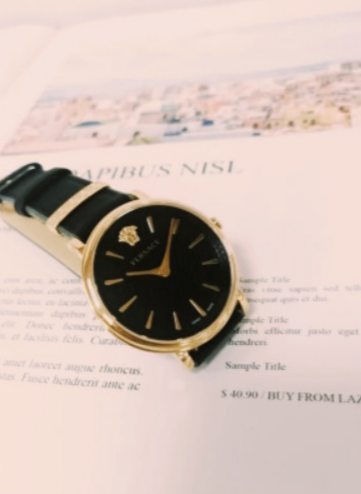 精致美观的范思哲Versace手表，轻松驾驭各种风格的第1张示图