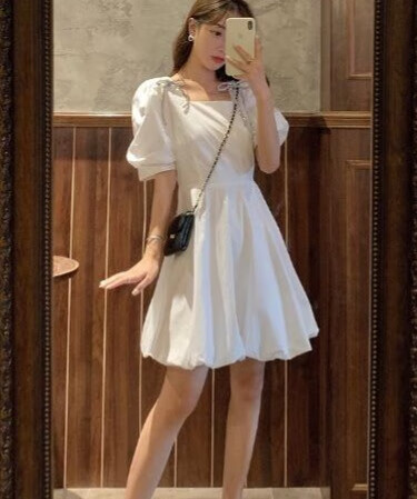 法式慵懒气质连衣裙合集,承包你的整个夏天-JinMo之家