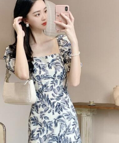 今年主流法式连衣裙，一款比一款洋气的第4张示图