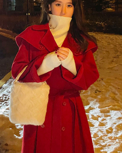 春季外套不必多，用这几款斗篷大衣打造好气质！的第2张示图