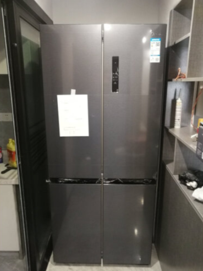 美的十字门冰箱：铂金净味，低音工作不扰生活-JinMo之家