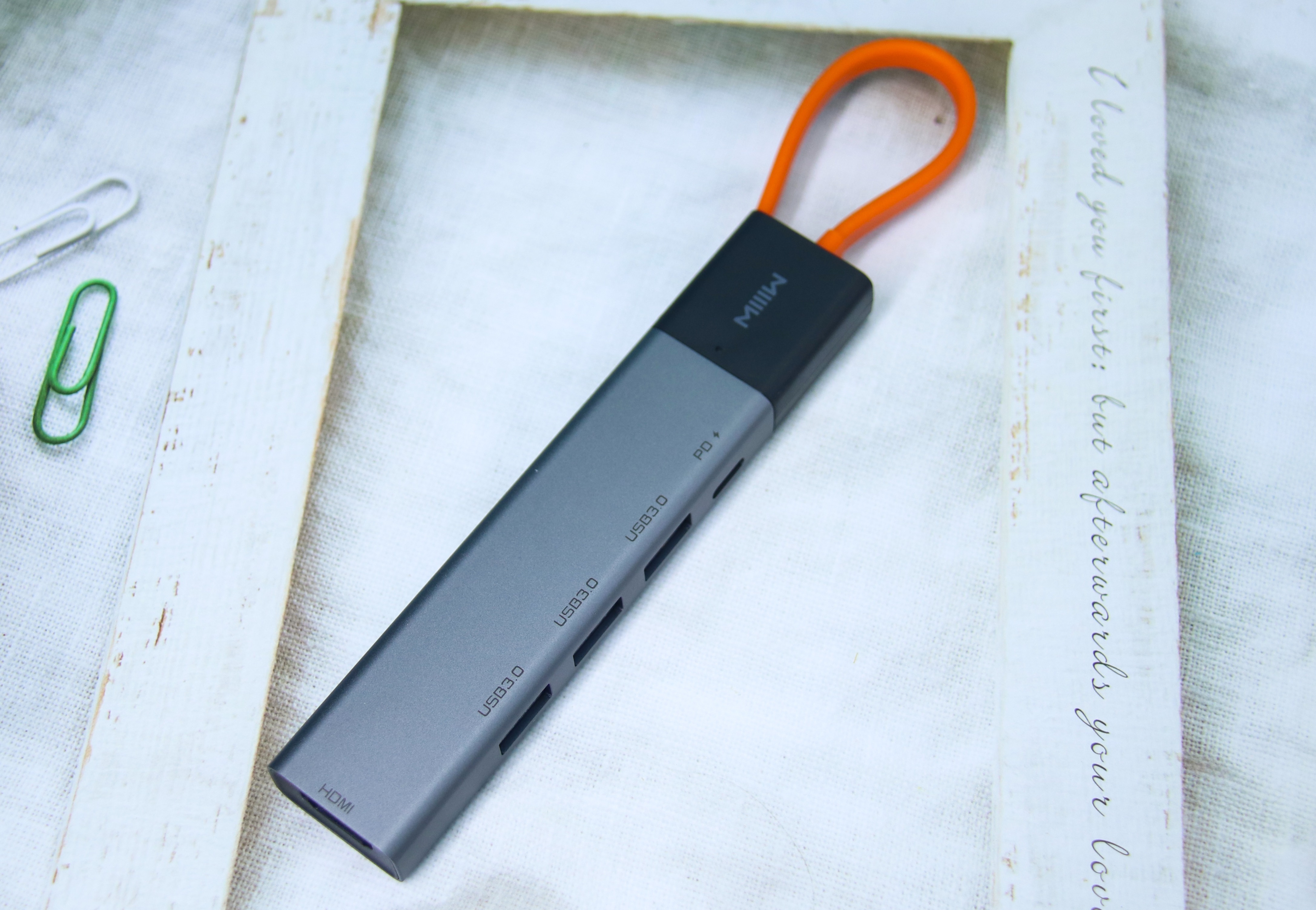 超薄本的好搭档，米物五合一多功能扩展坞-JinMo之家