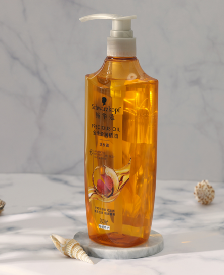 油头炸毛一次搞定！施华蔻金纯盈润精油洗发露测评-JinMo之家