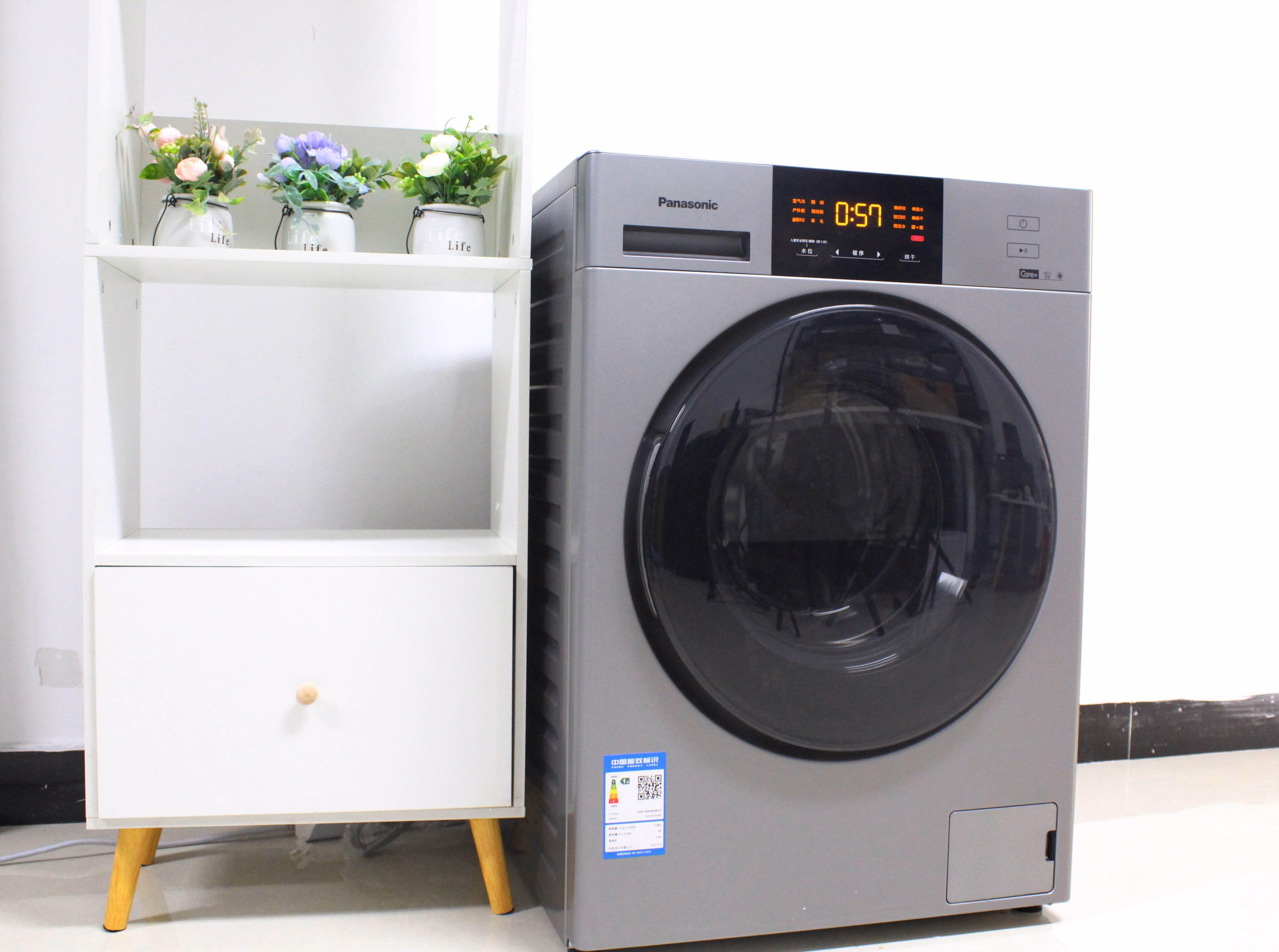 松下洗烘一体机3AJED，高端洗烘一机全搞定！-JinMo之家