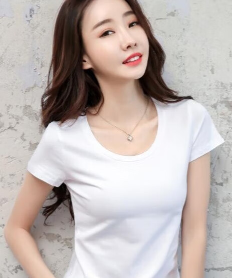 时髦爆炸的黑色印花T恤，街头风十足-JinMo之家