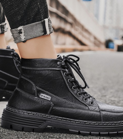 男士选择一双时尚的短靴，时髦入冬！的第3张示图