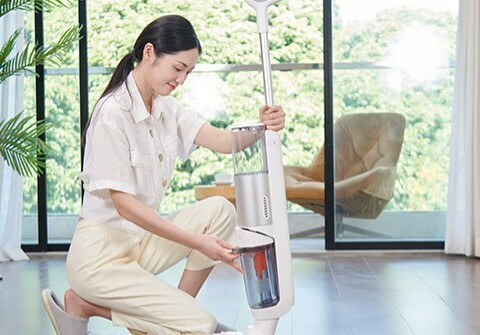 不留水渍，不伤地板的倍思洗地机-JinMo之家